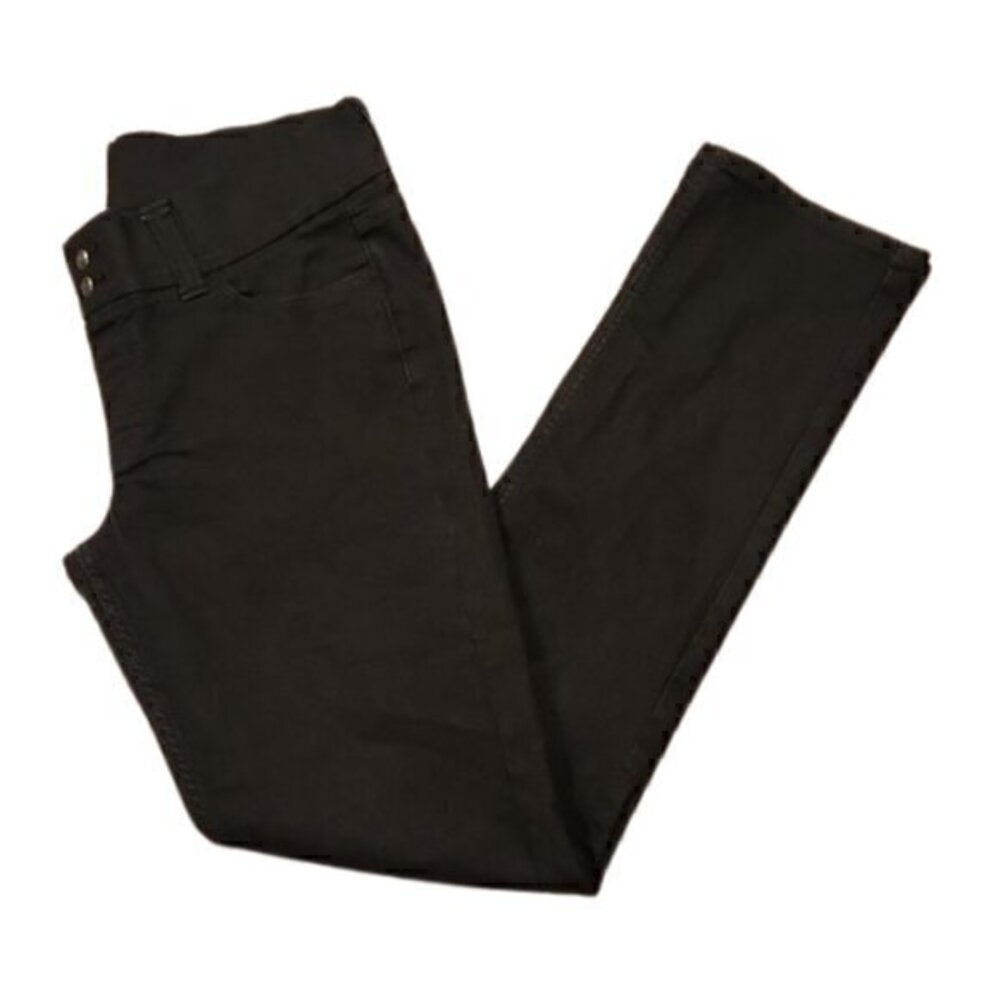 [Riders by Lee] Black Mid Rise Straight Pants - Size 12L